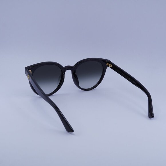 Gucci GG0638SK 001 Sunglasses Black Round Frame, Grey Lenses